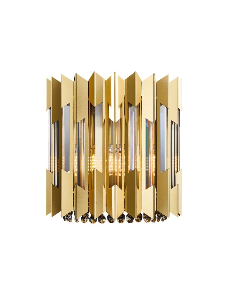 Glamour wall lamps - Milagro Wall lamp RITZ GOLD 2xE14 ML0397 - product kolory-swiatla.pl 1