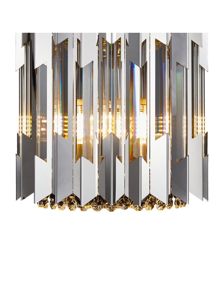 Glamour wall lamps - Milagro Wall lamp RITZ CHROME 2xE14 ML0398 - product kolory-swiatla.pl 2