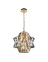 Milagro CROWN GOLD 4xE14 chandelier ML0399