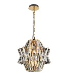 Glamour chandeliers - Milagro CROWN GOLD 4xE14 chandelier ML0399 - product 6
