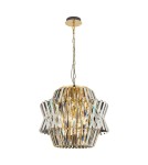 Glamour chandeliers - Milagro Chandelier CROWN GOLD 12xE14 ML0401 - product 1