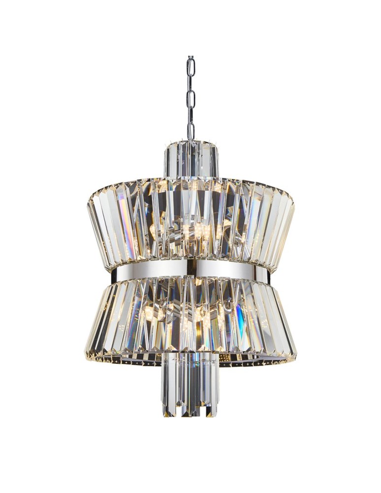 Glamour chandeliers - Milagro Chandelier AURELIA CHROME 8xE14 ML0404 - product kolory-swiatla.pl 2