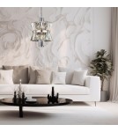 Glamour chandeliers - Milagro Chandelier AURELIA CHROME 8xE14 ML0404 - product 4