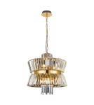 Glamour chandeliers - Milagro Chandelier AURELIA GOLD 12xE14 ML0405 - product 1