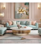 Glamour chandeliers - Milagro Chandelier AURELIA GOLD 12xE14 ML0405 - product 4