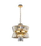 Glamour chandeliers - Milagro Chandelier AURELIA GOLD 12xE14 ML0405 - product 6
