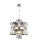 Glamour chandeliers - Milagro Chandelier AURELIA CHROME 12xE14 ML0406 - product 1