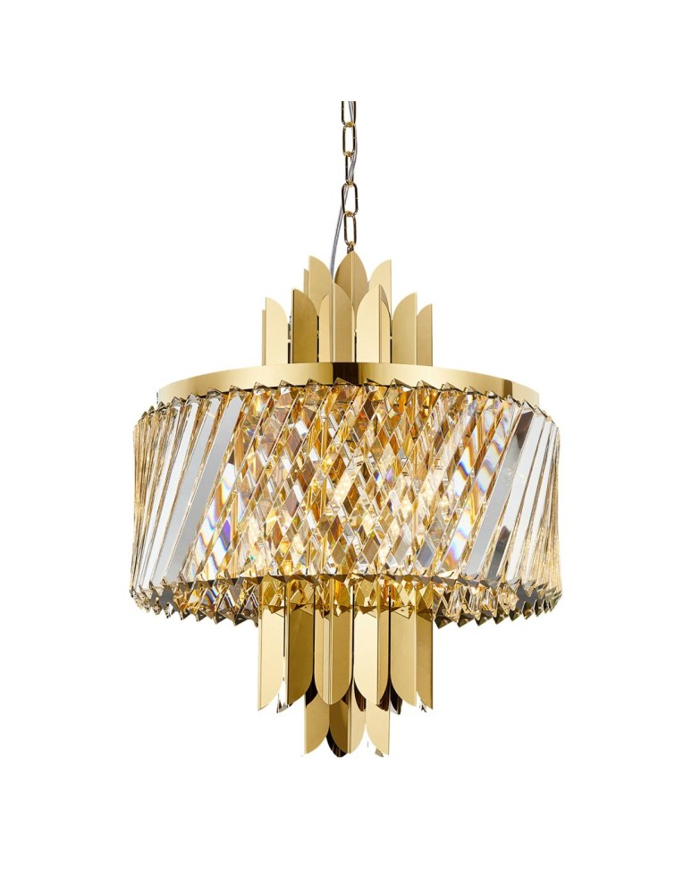 Glamour chandeliers - Milagro Chandelier MARGOT GOLD 6xE14 ML0407 - product kolory-swiatla.pl 2