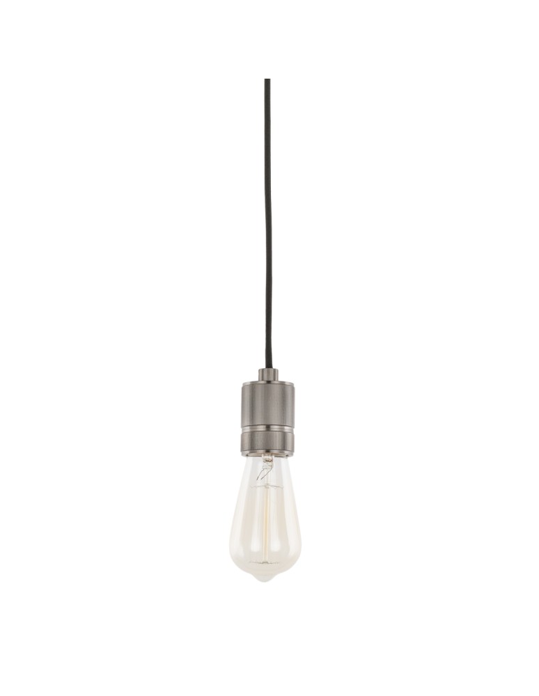 Pendant lamps bulbs - ITALUX Casa Pendant 1xE27 MATT Black DS-M-010 - product kolory-swiatla.pl 1