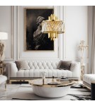 Glamour chandeliers - Milagro Chandelier MARGOT GOLD 6xE14 ML0407 - product 3