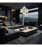 Glamour chandeliers - Milagro Chandelier MARGOT CHROME 6xE14 ML0408 - product 4