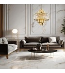 Glamour chandeliers - Milagro Chandelier MARGOT GOLD 9xE14 ML0409 - product 3