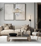 Glamour chandeliers - Milagro Chandelier MARGOT CHROME 9xE14 ML0410 - product 3