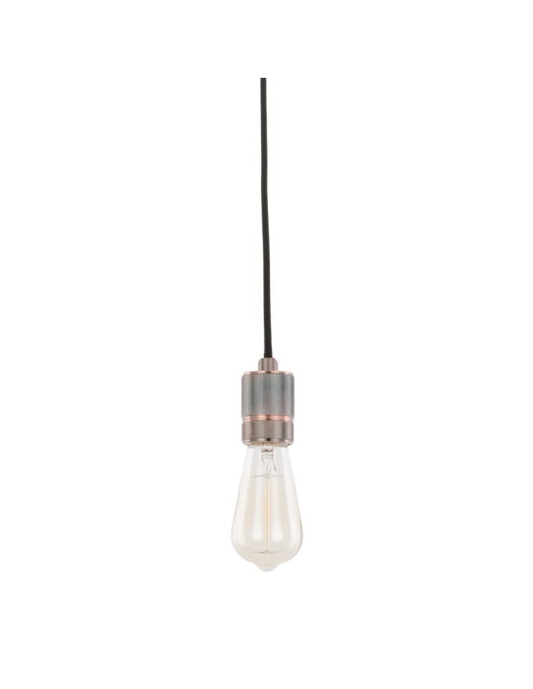 Pendant lamps bulbs - ITALUX Casa Pendant 1xE27 Red COPPER DS-M-010 - product kolory-swiatla.pl 1