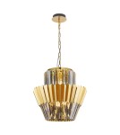 Glamour chandeliers - Milagro DONNA GOLD 9xE14 chandelier ML0413 - product 1