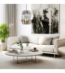 Glamour chandeliers - Milagro Chandelier DONNA CHROME 9xE14 ML0414 - product 4