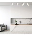 Adjustable ceiling lamps - spots - Milagro Luminaire Volf Spot White 1xGU10 ML0676 - product 4