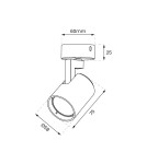 Adjustable ceiling lamps - spots - Milagro Luminaire Volf Spot Gold 1xGU10 ML0677 - product 5