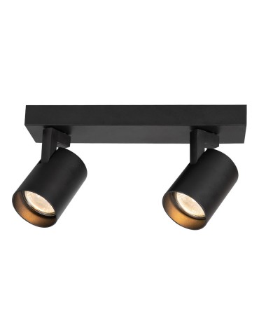 Milagro Luminaire Volf Spot Black 2xGU10 ML0678