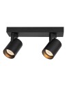 Milagro Luminaire Volf Spot Black 2xGU10 ML0678