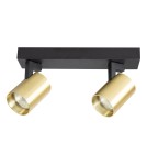 Adjustable ceiling lamps - spots - Milagro Luminaire Volf Spot Gold 2xGU10 ML0680 - product 6
