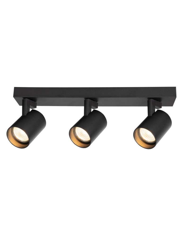 Adjustable ceiling lamps - spots - Milagro Luminaire Volf Spot Black 3xGU10 ML0681 - product kolory-swiatla.pl 1