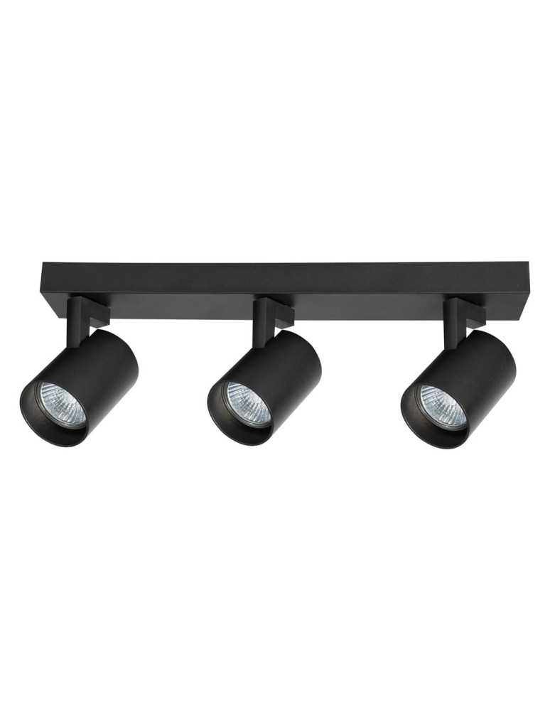 Adjustable ceiling lamps - spots - Milagro Luminaire Volf Spot Black 3xGU10 ML0681 - product kolory-swiatla.pl 2