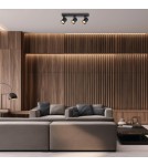 Adjustable ceiling lamps - spots - Milagro Luminaire Volf Spot Black 3xGU10 ML0681 - product 4