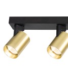 Adjustable ceiling lamps - spots - Milagro Luminaire Volf Spot Gold 3xGU10 ML0683 - product 3