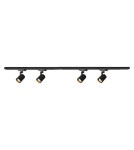Ready-made rail kits - Milagro Volf Track Set Black 4xGU10 1.5m ML0684 - product 8