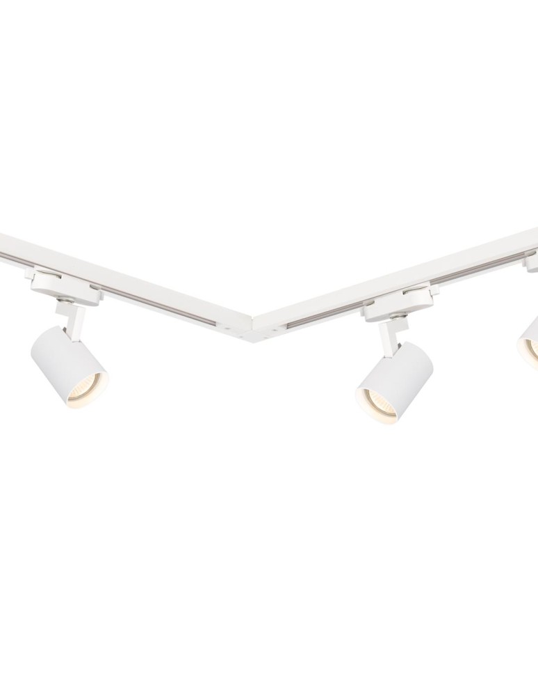 Ready-made rail kits - Milagro Volf Track Set White 4xGU10 1.5m ML0685 - product kolory-swiatla.pl 4