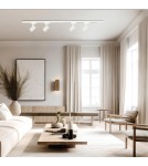 Ready-made rail kits - Milagro Volf Track Set White 4xGU10 1.5m ML0685 - product 6