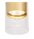 Ceiling downlights - tubes - Milagro Ricky Downlight Luminaire Gold 1xGU10 ML0688 - product 3