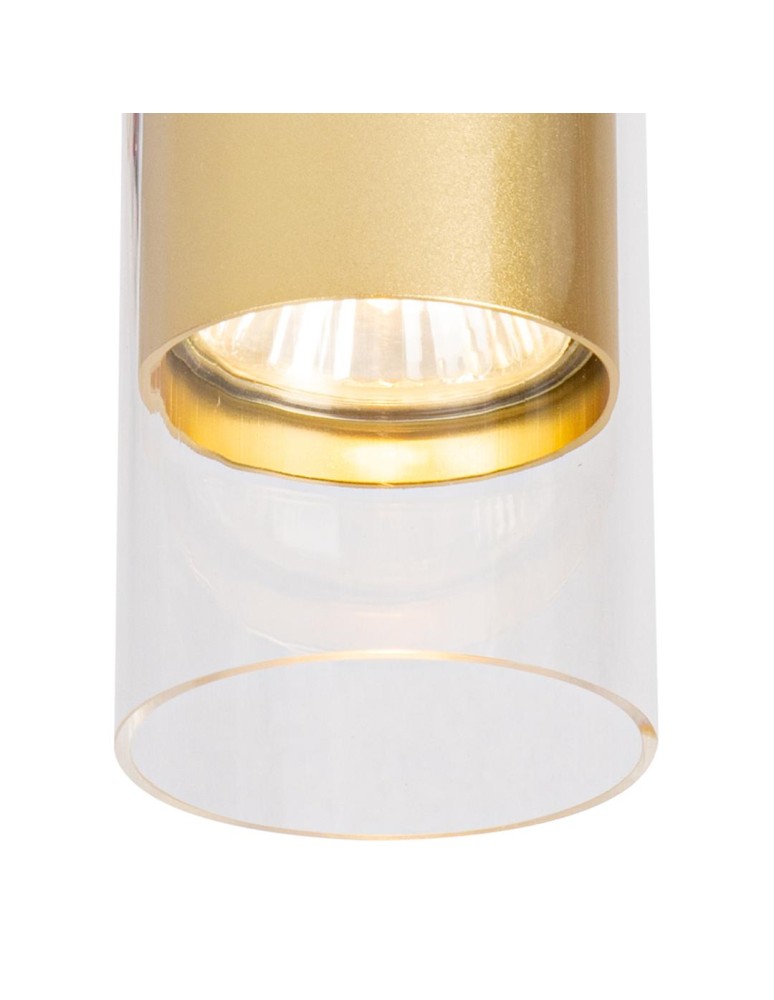 Ceiling downlights - tubes - Milagro Ricky Downlight Luminaire Gold 1xGU10 ML0688 - product kolory-swiatla.pl 3