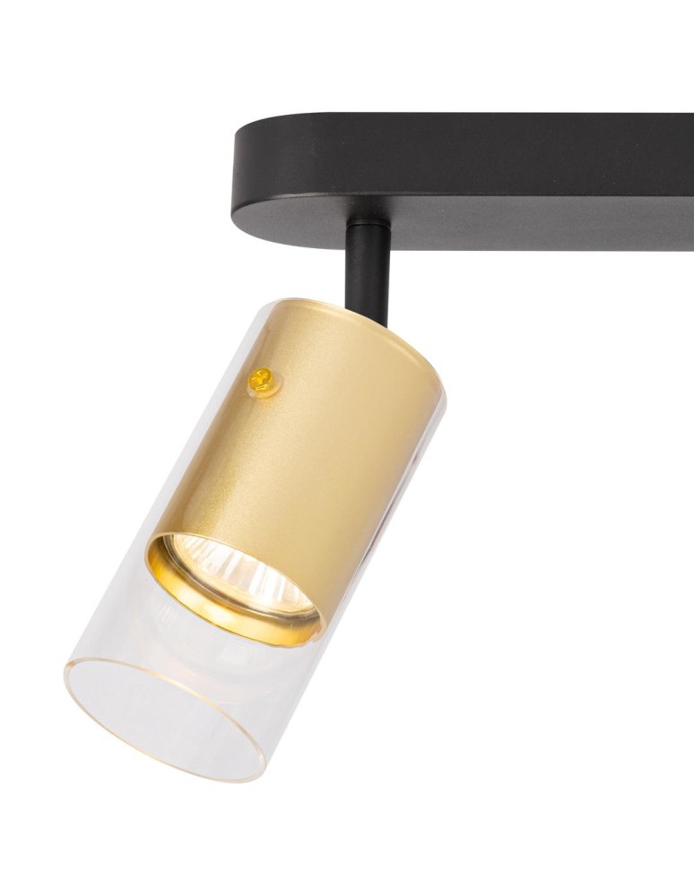 Adjustable ceiling lamps - spots - Milagro Luminaire Ricky Spot Gold 2xGU10 ML0691 - product kolory-swiatla.pl 3