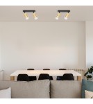 Adjustable ceiling lamps - spots - Milagro Luminaire Ricky Spot Gold 2xGU10 ML0691 - product 4