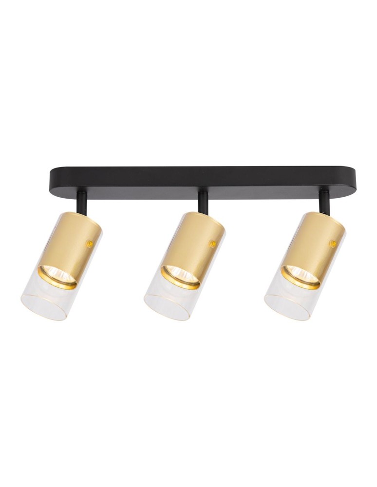Adjustable ceiling lamps - spots - Milagro Luminaire Ricky Spot Gold 3xGU10 ML0692 - product kolory-swiatla.pl 2