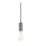 Pendant lamps bulbs - ITALUX Moderna Pendant Black matte 1xE27 DS-M-038 - product 1