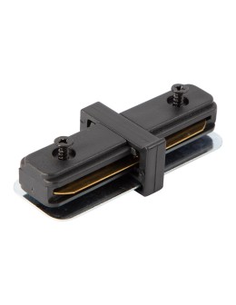 Milagro Track Straight Connector Black 1-Wire ML0708