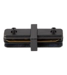 Accessories for 1 phase busbars - Milagro Track Straight Connector Black 1-Wire ML0708 - product 2