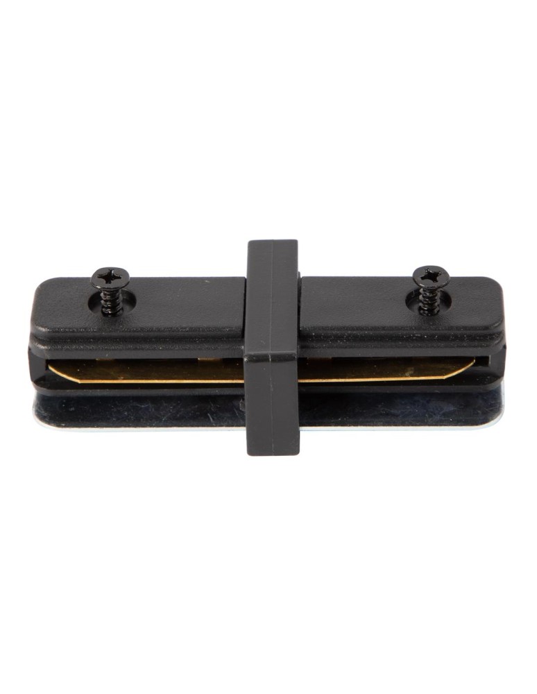 Accessories for 1 phase busbars - Milagro Track Straight Connector Black 1-Wire ML0708 - product kolory-swiatla.pl 2