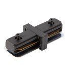 Accessories for 1 phase busbars - Milagro Track Straight Connector Black 1-Wire ML0708 - product 5