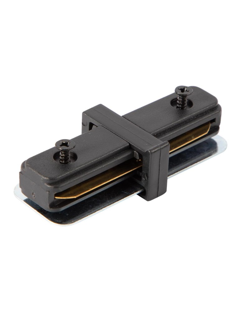 Accessories for 1 phase busbars - Milagro Track Straight Connector Black 1-Wire ML0708 - product kolory-swiatla.pl 5