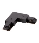 Accessories for 1 phase busbars - Milagro Switch L Track Black 1-circuit + central power supply ML0716 - product 1