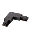 Milagro Switch L Track Black 1-circuit + central power supply ML0716