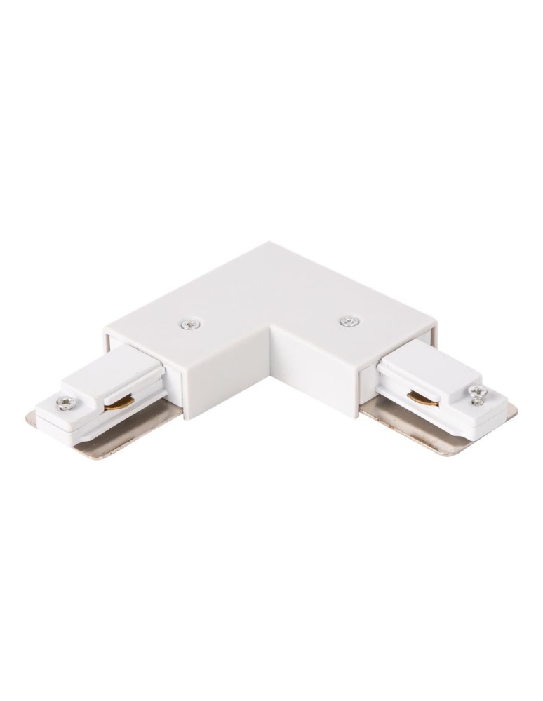 Accessories for 1 phase busbars - Milagro Switch L Track White 1-circuit + central power supply ML0717 - product kolory-swiatla.pl 3