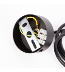 Accessories for 1 phase busbars - Milagro Power Sling Guide Track Black 1-Wire ML0718 - product 3