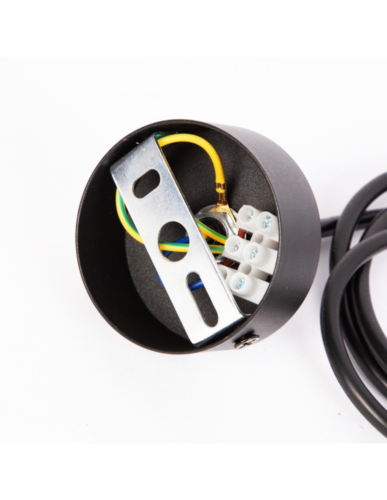Accessories for 1 phase busbars - Milagro Power Sling Guide Track Black 1-Wire ML0718 - product kolory-swiatla.pl 3