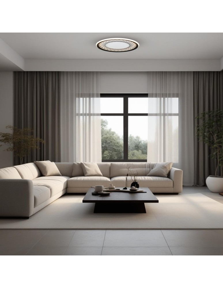 LED Plafonds - Milagro Plafon NEST 38W LED dia 51cm ML0523 - product kolory-swiatla.pl 3