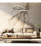 LED pendant lamps - Milagro NEST 77W LED pendant lamp 61+41cm ML0525 - product 3